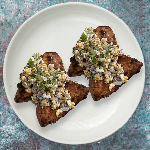 Chipotle Chicken with Corn Salad