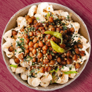 Tahini Pasta Chickpeas