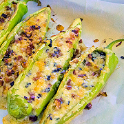 Chicken Stuffed Chilies