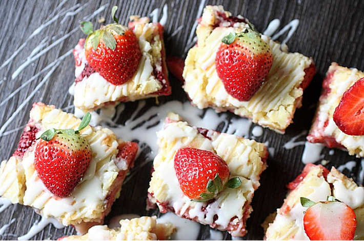 Strawberry Lemon Bars