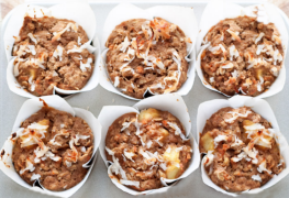 Fruity Carrot Muffins